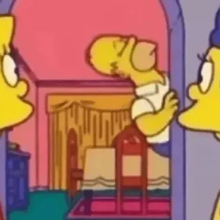 🦔 23f80ad4 Homer Simpson The Simpsons Homer Simpson, The Simpsons, kartun, lucu, animasi telegram sticker