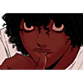 🦔 4e2c7372 человек, портрет, персонаж, рисунок, иллюстрация, арт telegram sticker