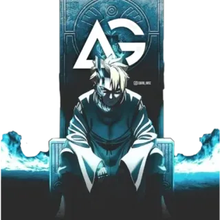 🦔 5ebadc37 Anime, Personnage, Art numérique, Illustration, Art, Portrait whatsapp sticker