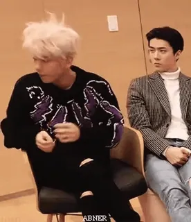 😐 d4a5fc1e ABNER 男人, 韩国流行, 歌手, 偶像, 名人, 亚洲 telegram sticker