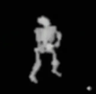 🤙 99251a05 kerangka, menari telegram sticker