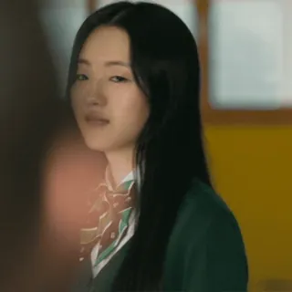 🥡 1fb5e128 wanita, asia, potret, mahasiswi, gadis, wajah telegram sticker