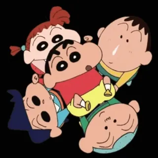 🤪 0f371c57 Shin-chan Crayon Shin-chan anime, cartoon, group, characters, Crayon Shin-chan, Shin-chan whatsapp sticker