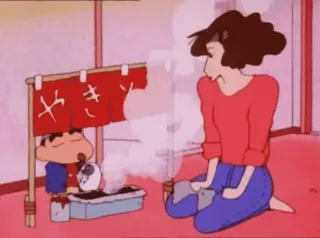 🌝 3e07da20 やき cooking, food, japanese, character, anime whatsapp sticker