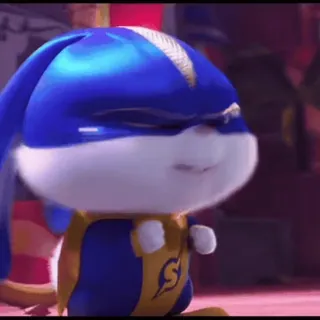 😈 c016af31 Snowball The Secret Life of Pets lapin, lapinou, dessin animé, animal, Comme des bêtes, Snowball, mignon whatsapp sticker