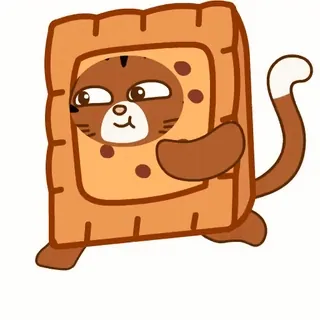 🏃‍♂️ bf06de85 고양이, 동물, 쿠키, 만화, 디저트 whatsapp sticker