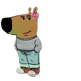 💅 05f2df65 Cartoon, Personage, Hond, Antropomorf telegram sticker