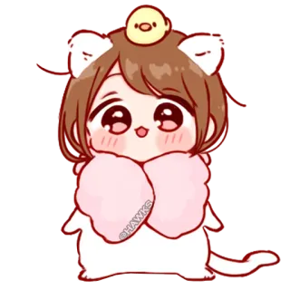 π efbdde8e kawaii, chibi, cute, anime, manga telegram sticker