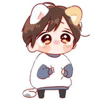 💞 27915633 anime, crying, cute, kawaii, sad telegram sticker