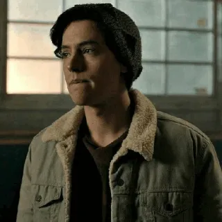 🤤 87d9fa7d Jughead Jones Riverdale jughead, riverdale, cw, personaggio, serie tv telegram sticker