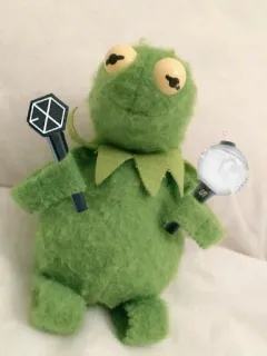 🐸 0c483798 Kermit เคอร์มิท, มัพเพ็ตส์, แฟน, เพลง, คนดัง, ตุ๊กตา, น่ารัก whatsapp sticker