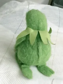 🐸 72ffeecc Kermit เคอร์มิท, หุ่น, สีเขียว, มัพเพ็ต, ตุ๊กตา whatsapp sticker