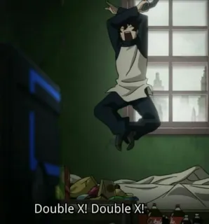 😆 56a9f1ae Double X! Double X! telegram sticker