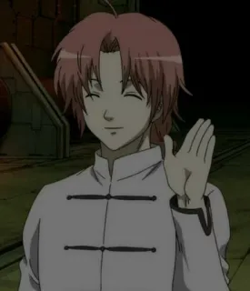 😁 65154018 anime, personaje, saludando, manga telegram sticker