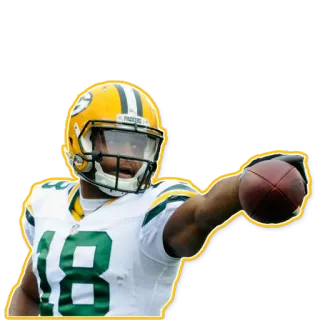 ☝ bf2c6f99 足球, 体育, NFL, 运动员, 球, 球员 telegram sticker