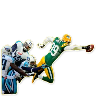🇧🇷 00af9099 サッカー, スポーツ, 選手, アクション, 試合, NFL, タックル telegram sticker