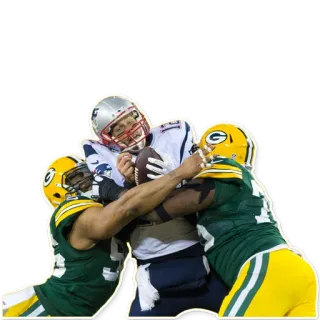 🇧🇩 e12cf9c5 フットボール, スポーツ, パッカーズ, ペイトリオッツ, NFL, アメリカンフットボール, タックル telegram sticker