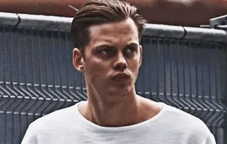 🕸 204f7c90 homem, retrato, pessoa, sério, adulto, masculino telegram sticker