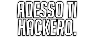 😶 b07a1870 ADESSO TI HACKERO. Hacking, Internet, Cybersicherheit, Bedrohung, Angriff telegram sticker