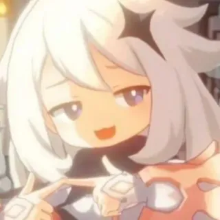 😆 7d631ae0 Paimon Genshin Impact Аниме, Genshin Impact, Паймон, Видеоигра, Персонаж, Самодовольный whatsapp sticker