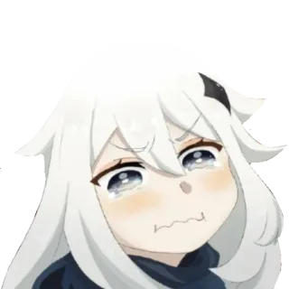 😓 c52d8c2f Paimon Genshin Impact аниме, манга, Паймон, Genshin Impact, плачущий, грустный whatsapp sticker