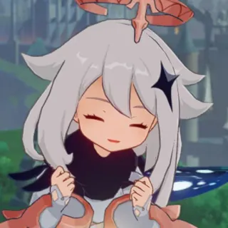 💫 07679c21 Paimon Genshin Impact Аниме, Видеоигра, Паймон, Genshin Impact, Милый, Персонаж telegram sticker