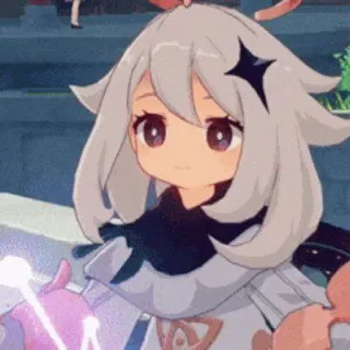 💫 39f41231 Paimon Genshin Impact паймон, геншин импакт, аниме, видеоигра, персонаж, милый telegram sticker