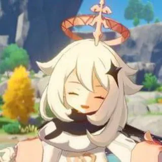 💫 ba94558c Paimon Genshin Impact Аниме, Паймон, Genshin Impact, Видеоигра, Персонаж telegram sticker