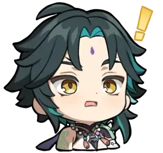 ❗ 592b80df Xiao Genshin Impact Anime, Spiel, Genshin Impact, Xiao, Chibi, Sticker whatsapp sticker