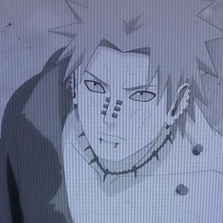 😤 79a58f8b Pain Naruto anime, naruto, pain, akatsuki, ninja telegram sticker