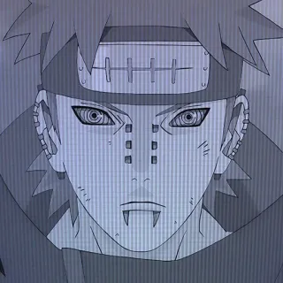 😠 d7b8451c Pain Naruto anime, manga, villain, ninja, akatsuki telegram sticker