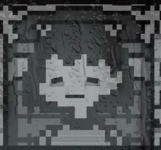 😞 b7eb774b Pixel Art, Retro, 8-Bit, Space Invaders, Alien whatsapp sticker