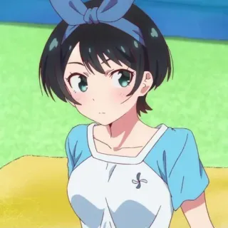 🩸 71ab7492 Ruka Sarashina Rent-A-Girlfriend anime, girl, cute, Ruka Sarashina, Rent-A-Girlfriend telegram sticker