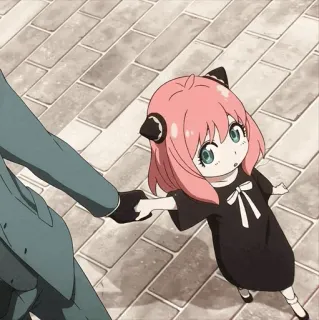 🩸 936d6715 Anya Forger Spy x Family anime, spy x family, anya forger, cartoon, family telegram sticker