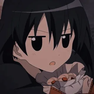 🩸 b607d764 anime, cartoon, girl, cute, manga, character telegram sticker