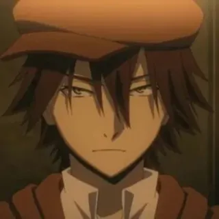 🤨 06e2612d Ranpo Edogawa Bungou Stray Dogs 江户川乱步, 文豪野犬, 动漫, 漫画, 侦探, 角色 telegram sticker