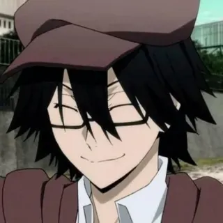 😊 bbc13654 Ranpo Edogawa Bungou Stray Dogs 动漫, 漫画, 侦探, 文豪野犬, 江户川乱步 telegram sticker