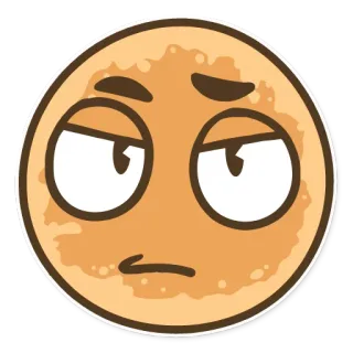 😒 08611737 Emoji, Expression, Visage, Humeur, Drôle, Dessin animé telegram sticker