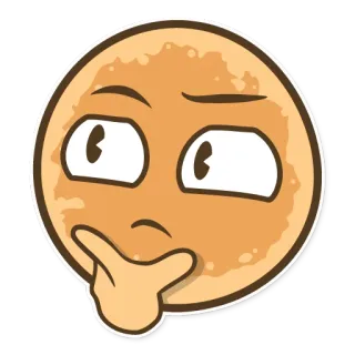💭 85eba8dc réflexion, emoji, pensif, songeur, douteux, question, incertain telegram sticker