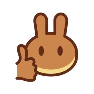 👍 e39bb92d bunny, emoji, thumbs up, cartoon, animal telegram sticker