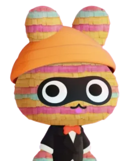 🐰 270aaaec Piñata ピニャータ, パーティー, 動物, スーツ, カラフル telegram sticker