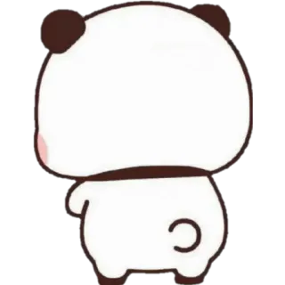 🍯 0773bbcd zwierzę, panda, słodki, kawaii, kreskówka telegram sticker