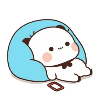 🍯 28dd1440 panda, słodki, kreskówka, zwierzę, kawaii, naklejka telegram sticker