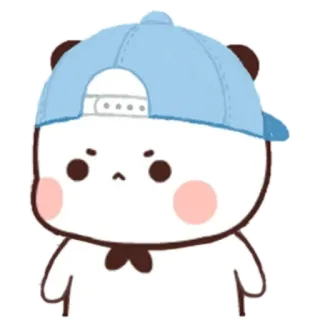 🍯 5f9f2cca Panda, Słodki, Kreskówka, Niedźwiedź, Zwierzę, Postać telegram sticker