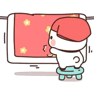 🍯 9e33fe44 kreskówka, słodki, zwierzę, ilustracja, naklejka telegram sticker