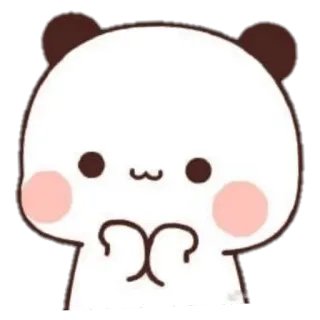🍯 b7c8e6ed Panda, Słodkie, Zwierzę, Kreskówka, Kawaii telegram sticker