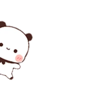 🐍 d8bd0d54 fofo, panda, animal, desenho animado, kawaii telegram sticker