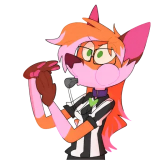 ❌ 39422235 Furry, Anthropomorph, Fuchs, Schiedsrichter, Sport, Auszeit telegram sticker
