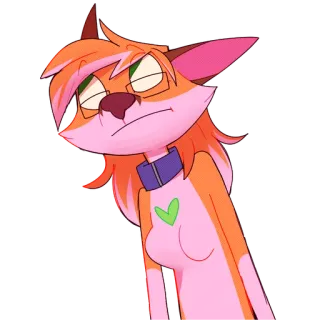 🙄 5939dfb0 Cartoon, Katze, Anthropomorph, Figur, Aufkleber telegram sticker