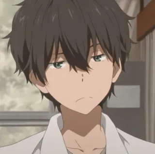 🎲 29601e77 Anime, Cartoon, Porträt, Junge, Mann, Figur telegram sticker